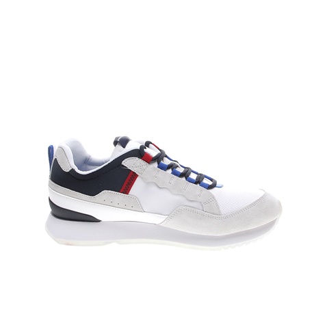 NORTH SAILS-Ανδρικά sneakers NORTH SAILS RECY εκρού μπλε κόκκινα