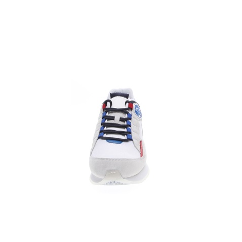 NORTH SAILS-Ανδρικά sneakers NORTH SAILS RECY εκρού μπλε κόκκινα