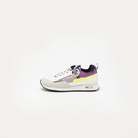 NORTH SAILS-Γυναικεία sneakers NORTH SAILS WG RW-03 REEF λευκό μοβ κίτρινο