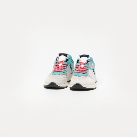 NORTH SAILS-Γυναικεία sneakers NORTH SAILS WG RW-NS-01 SWIM  λευκό πράσινο ροζ 