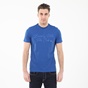 BEVERLY HILLS POLO CLUB-Ανδρικό t-shirt BEVERLY HILLS POLO CLUB BHP.CNT.042.010 μπλε