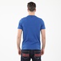 BEVERLY HILLS POLO CLUB-Ανδρικό t-shirt BEVERLY HILLS POLO CLUB BHP.CNT.042.010 μπλε