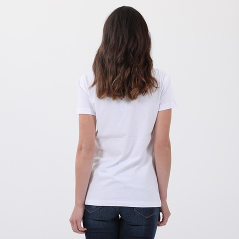 BEVERLY HILLS POLO CLUB-Γυναικείο t-shirt BEVERLY HILLS POLO CLUB λευκό