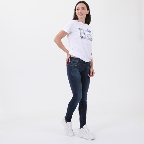 BEVERLY HILLS POLO CLUB-Γυναικείο t-shirt BEVERLY HILLS POLO CLUB λευκό