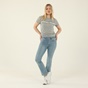 BEVERLY HILLS POLO CLUB-Γυναικείο t-shirt BEVERLY HILLS POLO CLUB BHW.1S1.016.044 γκρι