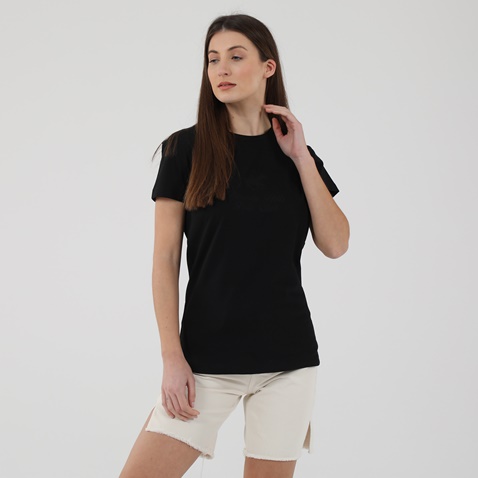BEVERLY HILLS POLO CLUB-Γυναικεία μπλούζα BEVERLY HILLS POLO CLUB BHW.CNT.016.001 μαύρη