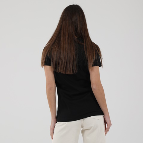 BEVERLY HILLS POLO CLUB-Γυναικεία μπλούζα BEVERLY HILLS POLO CLUB BHW.CNT.016.001 μαύρη