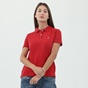 BEVERLY HILLS POLO CLUB-Γυναικεία μπλούζα polo BEVERLY HILLS POLO CLUB κόκκινη