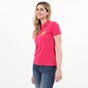 BEVERLY HILLS POLO CLUB-Γυναικεία polo μπλούζα BEVERLY HILLS POLO CLUB BHW.CNT.062.009 φούξια