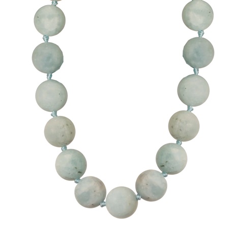 JEWELTUDE-Γυναικείο χειροποίητο κολιέ JEWELTUDE 19 Aquamarine 