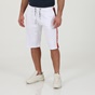 BEVERLY HILLS POLO CLUB-Ανδρική sport βερμούδα BEVERLY HILLS POLO CLUB BHP.1S1.017.008 λευκή