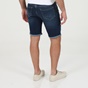 BEVERLY HILLS POLO CLUB-Ανδρική jean βερμούδα BEVERLY HILLS POLO CLUB BHP.1S2.021.004 μπλε