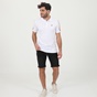 BEVERLY HILLS POLO CLUB-Ανδρική jean βερμούδα BEVERLY HILLS POLO CLUB BHP.1S2.021.004 μαύρη