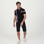 BEVERLY HILLS POLO CLUB-Ανδρική polo μπλούζα BEVERLY HILLS POLO CLUB BHP.CNT.062.021 μαύρη