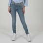 BEVERLY HILLS POLO CLUB-Γυναικείο jean παντελόνι BEVERLY HILLS POLO CLUB BHW.1S1.020.003 μπλε