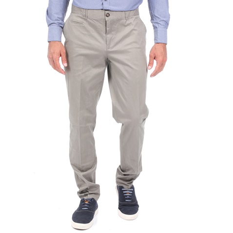 MARTIN & CO-Ανδρικό chino παντελόνι MARTIN & CO SLIM χακί