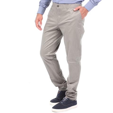 MARTIN & CO-Ανδρικό chino παντελόνι MARTIN & CO SLIM χακί