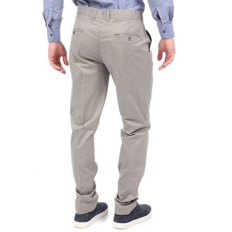 MARTIN & CO-Ανδρικό chino παντελόνι MARTIN & CO SLIM χακί