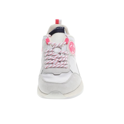 NORTH SAILS-Γυναικεία sneakers NORTH SAILS ONE λευκά φούξια