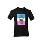 BATTERY-Ανδρικό t-shirt BATTERY μαύρο