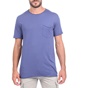 DIRTY LAUNDRY-Ανδρικό t-shirt DIRTY LAUNDRY MODAL POCKET μπλε