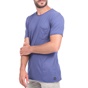 DIRTY LAUNDRY-Ανδρικό t-shirt DIRTY LAUNDRY MODAL POCKET μπλε