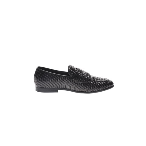 19V69 ITALIA-Ανδρικά loafers 19V69 ITALIA MONK STRAP μαύρα