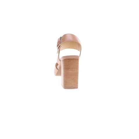 JOY'S-Γυναικεία πέδιλα JOY'S SQUARE HEEL εκρού