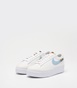 NIKE-Γυναικεία sneakers NIKE BLAZER LOW PLATFORM NEXT NATURE DJ6376 λευκά