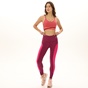 NIKE-Γυναικείο αθλητικό κολάν NIKE DM7447 W NK DF HR IC TGHT μοβ φούξια