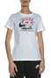 NIKE-Γυναικείο t-shirt NIKE W NSW TEE SS VDAY λευκό