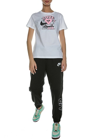 NIKE-Γυναικείο t-shirt NIKE W NSW TEE SS VDAY λευκό