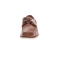 NAVY MARINE-Ανδρικά παπούτσια lace-up boat NAVY MARINE καφέ