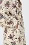 SCOTCH & SODA-Γυναικείο mini φόρεμα SCOTCH & SODA Printed ruffle dress εκρού floral