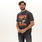 UNDER ARMOUR-Ανδρική κοντομάνικη φούτερ μπλούζα UNDER ARMOUR 1367037 ανθρακί 