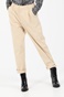 REIKO-Γυναικείο chino παντελόνι REIKO CHINO HIGH WAIST AMBRE εκρού