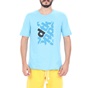 BODYTALK-Ανδρικό t-shirt BODYTALK μπλε
