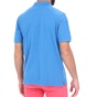 HAMPTONS-Ανδρική polo μπλούζα HAMPTONS PIQUE μπλε