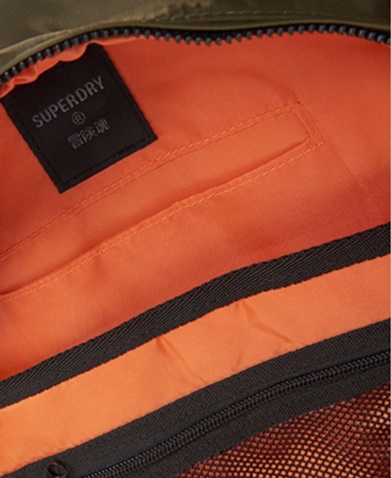 SUPERDRY-Ανδρικό σακίδιο πλάτης SUPERDRY BOMBER MONTANA χακί