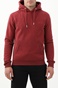 SUPERDRY-Ανδρική φούτερ μπλούζα SUPERDRY OVIN VINTAGE LOGO EMB HOOD κόκκινη