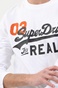 SUPERDRY-Ανδρική μπλούζα SUPERDRY VL AC LS TOP λευκή