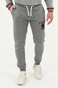 SUPERDRY-Ανδρικό παντελόνι φόρμας SUPERDRY COLLEGIATE JOGGER ΠΑΝΤΕΛΟΝΙ γκρι