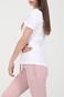 SUPERDRY-Γυναικείο t-shirt SUPERDRY VL λευκό