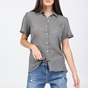 STAFF JEANS-Γυναικείο πουκάμισο BSG BROOKLYN γκρι