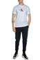 CALVIN KLEIN JEANS-Ανδρικό κοντομάνικο t-shirt CALVIN KLEIN JEANS ARCHIVAL MONOGRAM FLOCK TEE λευκό