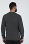 FRANKLIN & MARSHALL-Ανδρική φούτερ μπλούζα FRANKLIN & MARSHALL OLD GARMENT DYED γκρι