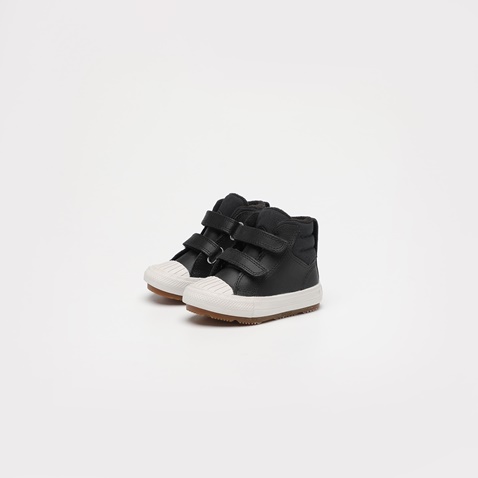 CONVERSE-Βρεφικά μποτάκια CONVERSE 771525C CHUCK TAYLOR ALL STAR BERKSHIR μαύρα
