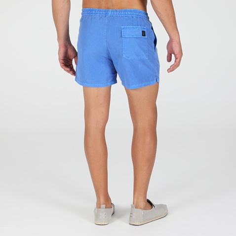 DIRTY LAUNDRY-Ανδρικό μαγιό σορτς DIRTY LAUNDRY CURACAO POCKET SWIM μπλε