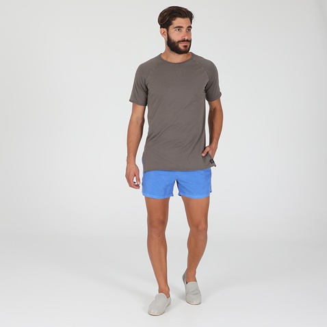 DIRTY LAUNDRY-Ανδρικό μαγιό σορτς DIRTY LAUNDRY CURACAO POCKET SWIM μπλε