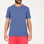 DIRTY LAUNDRY-Ανδρική μπλούζα DIRTY LAUNDRY SLUB JERSEY CREWNECK μπλε